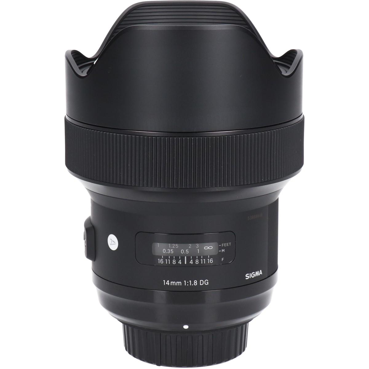 ニコン１４粍 Ｆ１．８ＤＧ ＨＳＭ（Ａ）【中古】