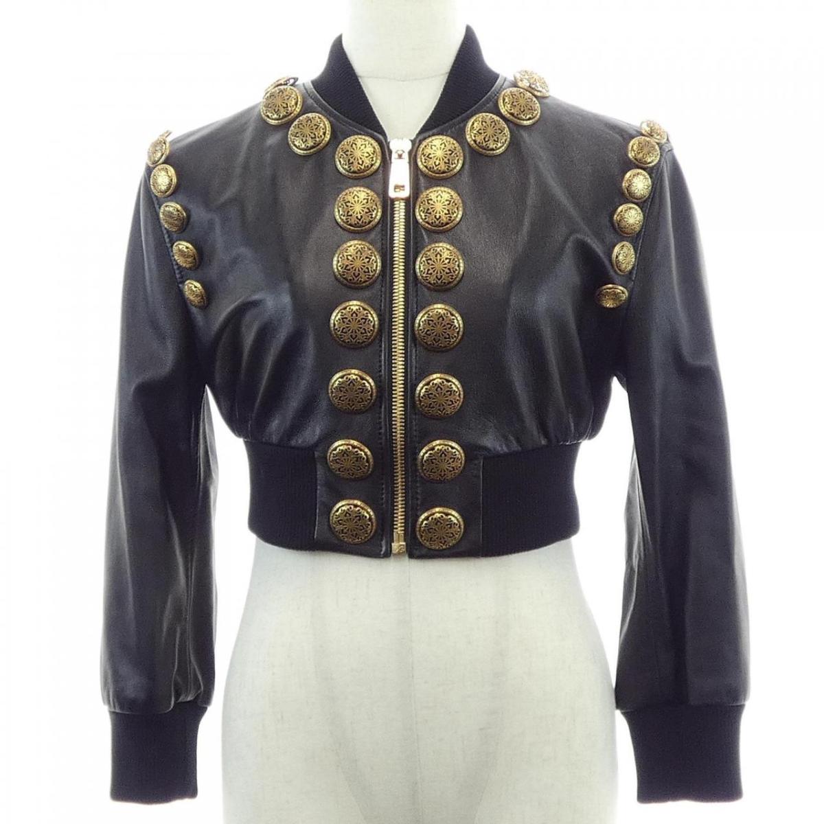 ドルチェアンドガッバーナ DOLCE&GABBANA F9H74Z レザージャケット【中古】｜KOMEHYO ONLINESTORE 店