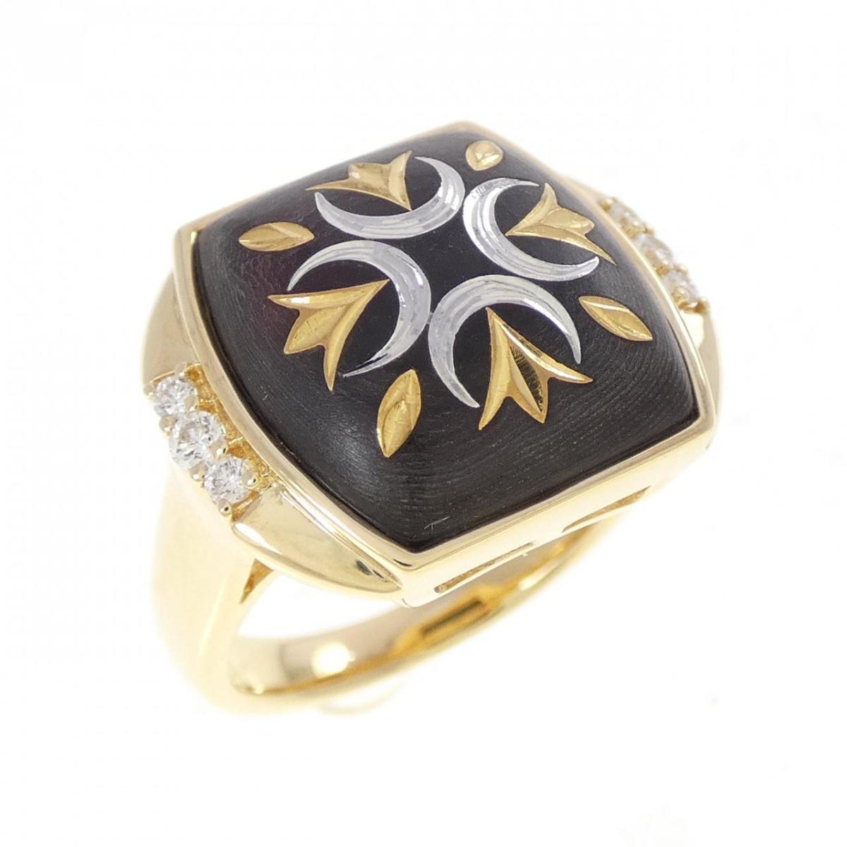 K18YG べっ甲 リング【中古】|KOMEHYO ONLINESTORE 店