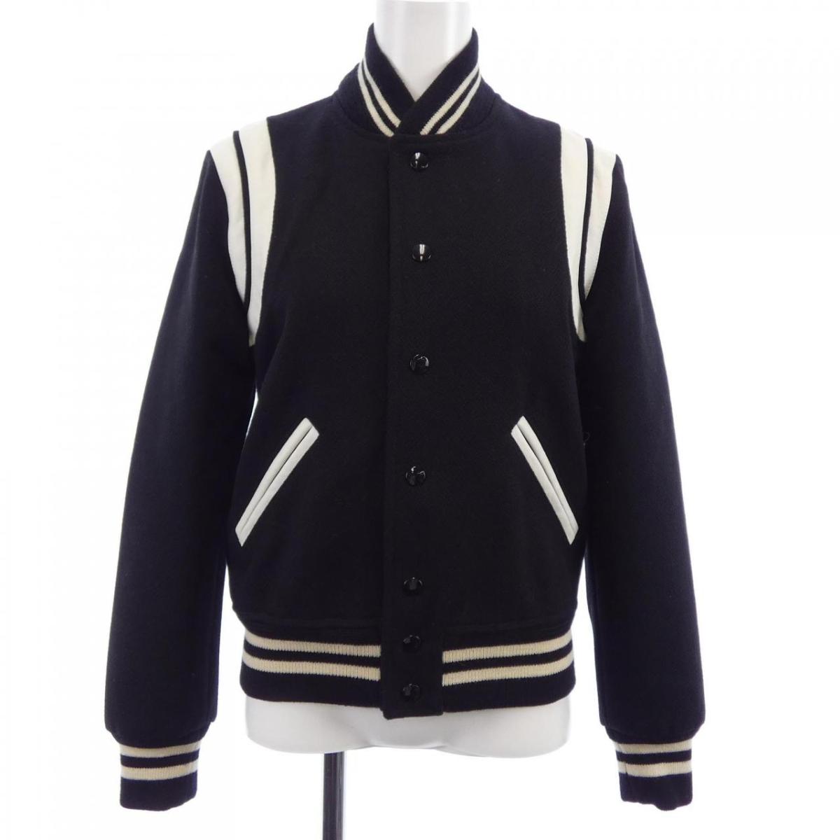 サンローラン SAINT LAURENT テディジャケット 376283 YYD80 ブルゾン【中古】｜KOMEHYO ONLINESTORE 店