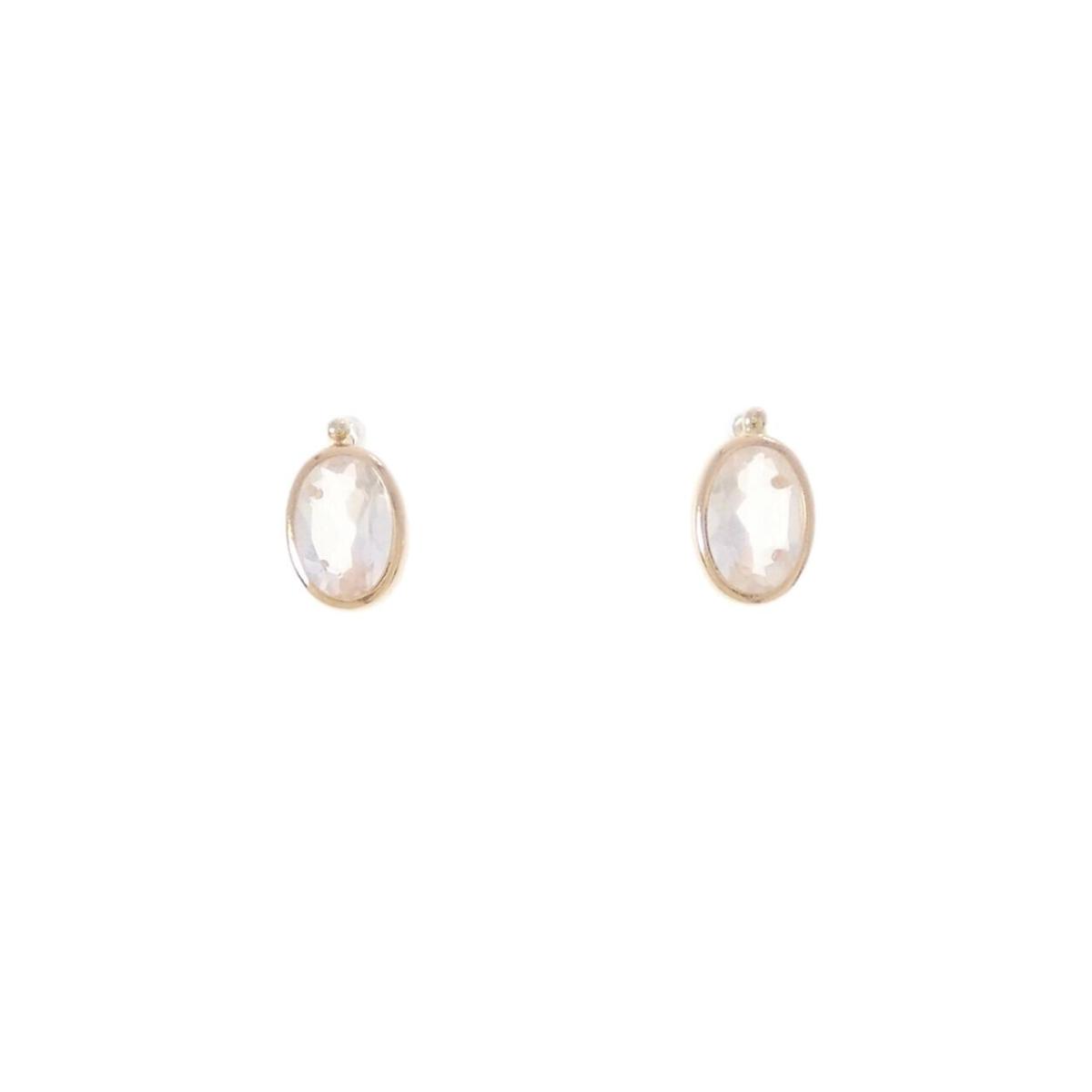 K18PG クオーツ ピアス【中古】|KOMEHYO ONLINESTORE 店