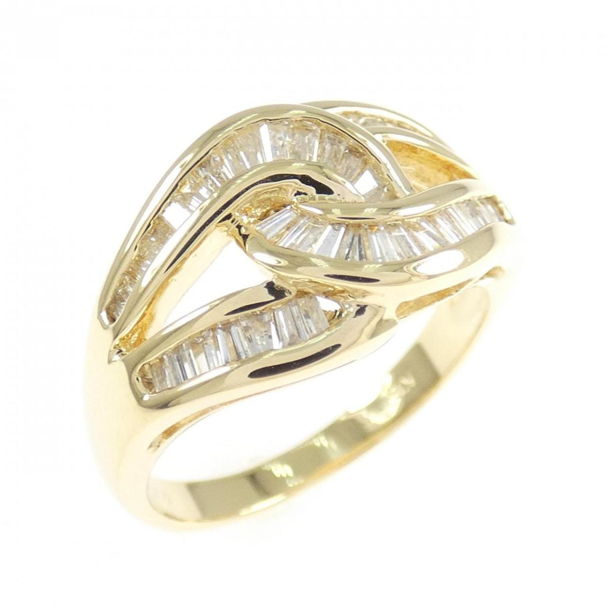K18YG ダイヤモンド リング 0.70CT【中古】|KOMEHYO ONLINESTORE 店