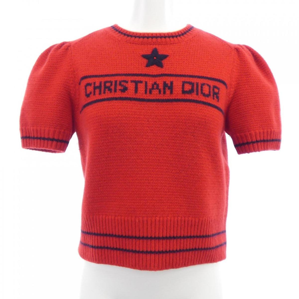 ディオール CHRISTIAN DIOR CHRISTIAN DIOR 名書き ESSENTIALS 224S09AM308 編み物【中古】
