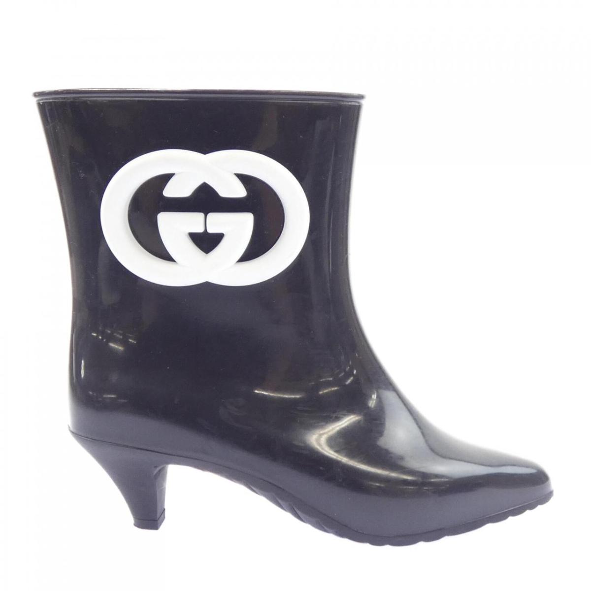 グッチ GUCCI 724458 レインブーツ ブーツ【中古】