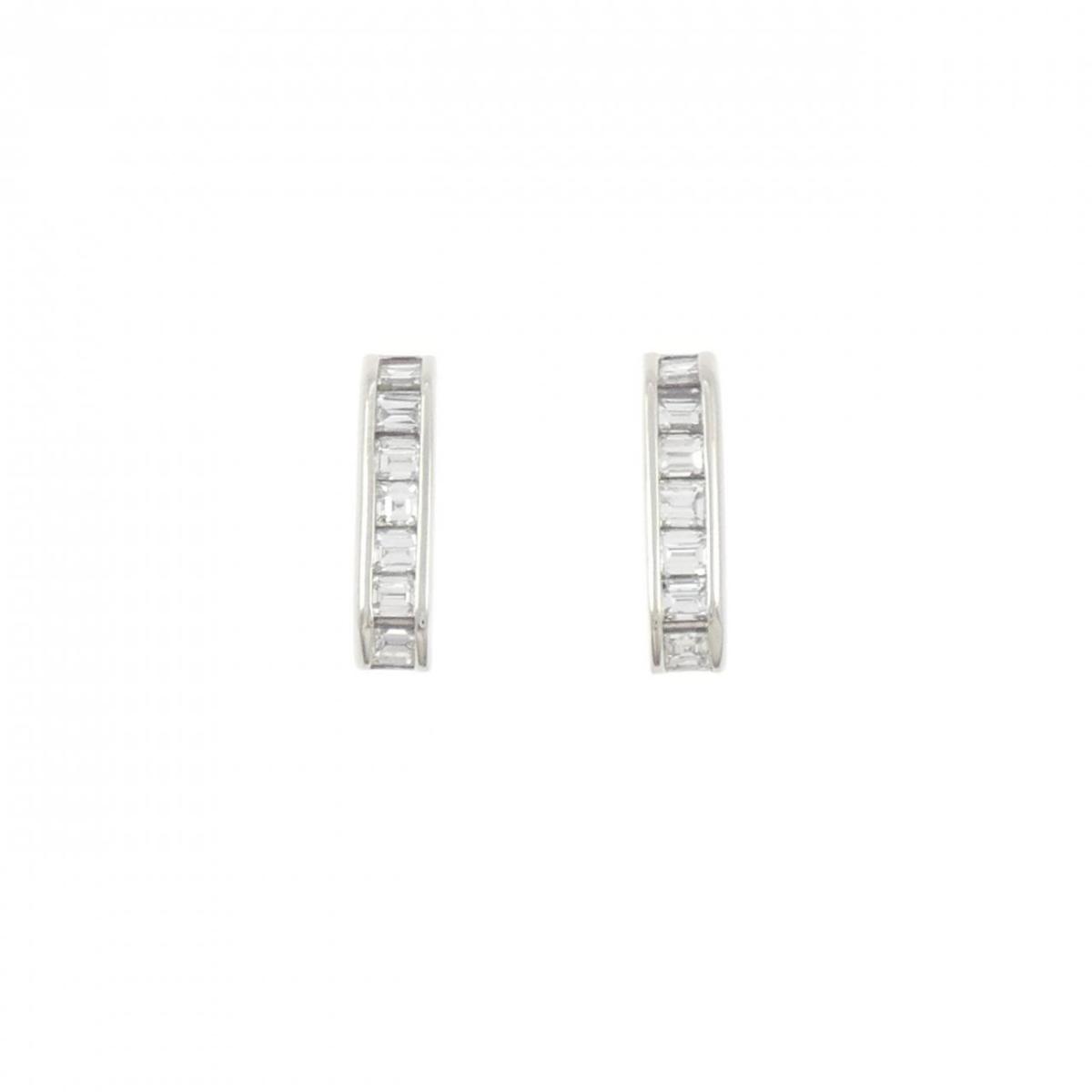 PT900 ダイヤモンド ピアス【中古】|KOMEHYO ONLINESTORE 店
