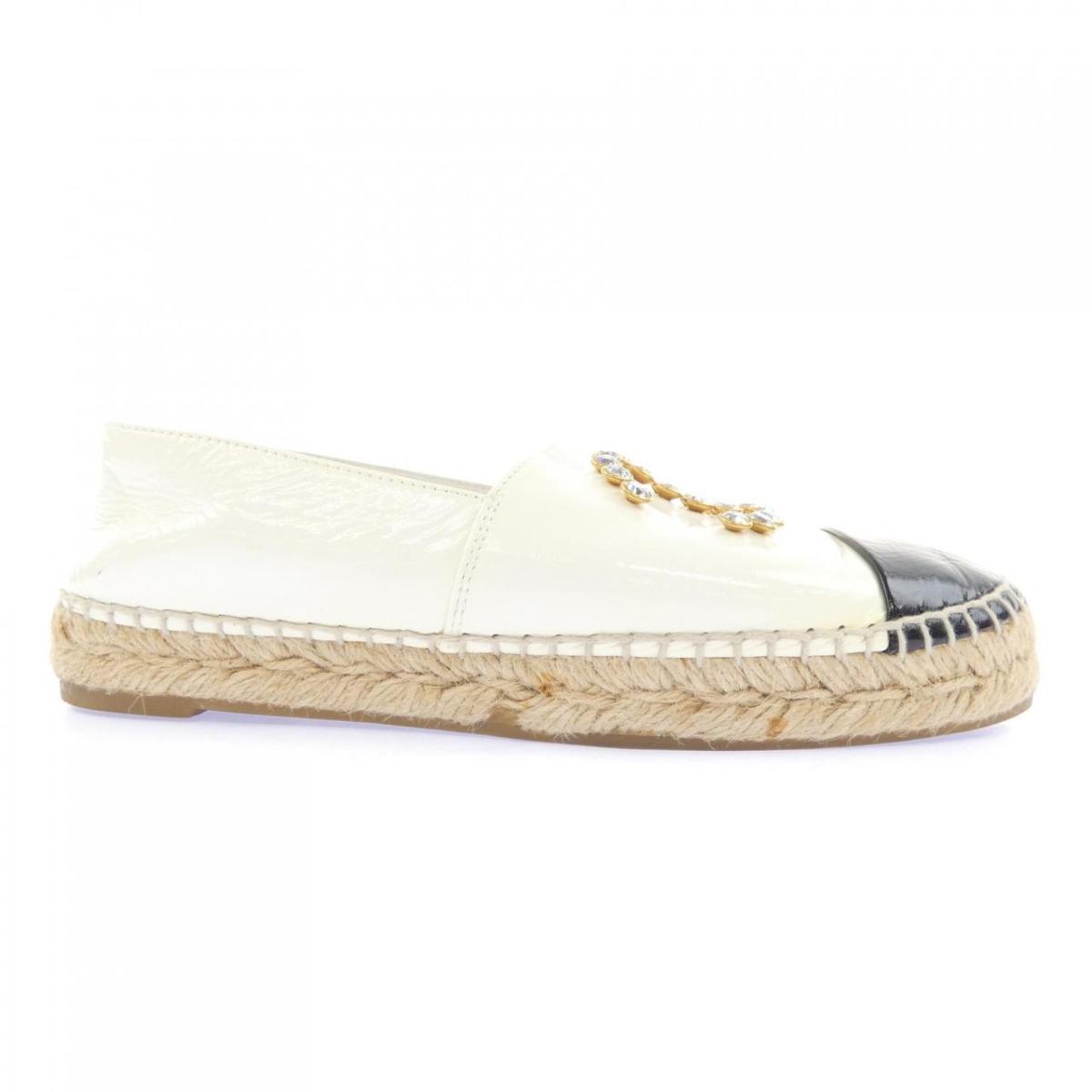 シャネル CHANEL エスパドリーユ ESPADRILLE G35602Y53712 シューズ【中古】