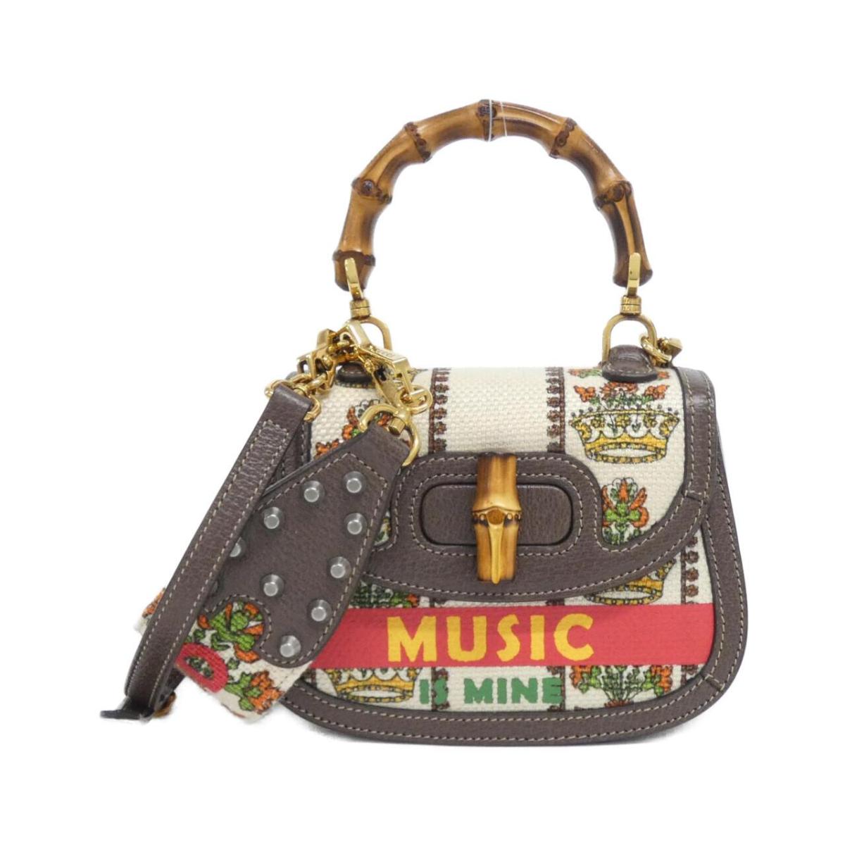 グッチ GUCCI BAMBOO 1947 676300 御徒面子【中古】
