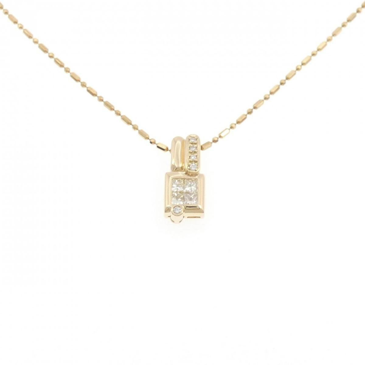 K18YG ダイヤモンド ネックレス 0.40CT【中古】|KOMEHYO ONLINESTORE 店