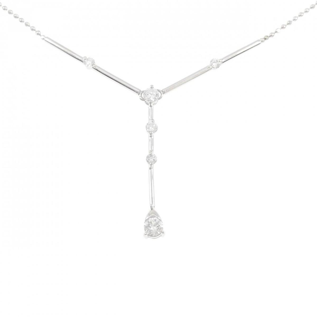 PT900/PT850 ダイヤモンド ネックレス 0.50CT【中古】|KOMEHYO ONLINESTORE 店