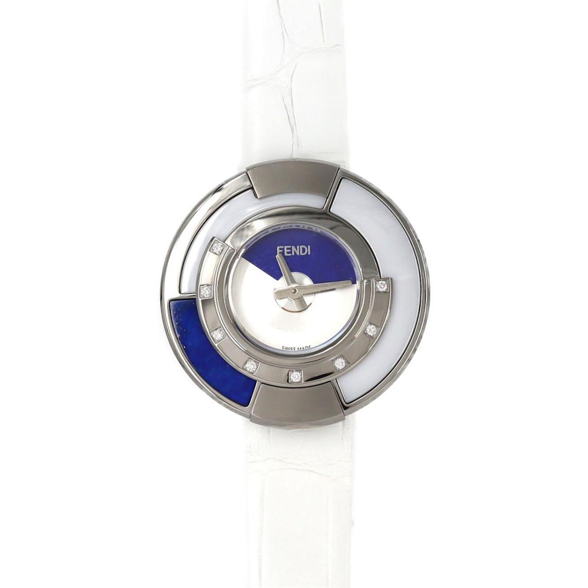 【否検査と修理引きもどす通貨価値】フェンディ ポリクロミア 50000S SS 石英【中古】