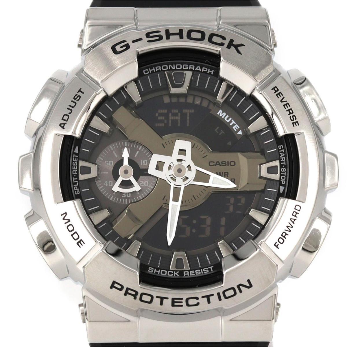 カシオ G-SHOCK GM-110-1AJF SS 石英【中古】