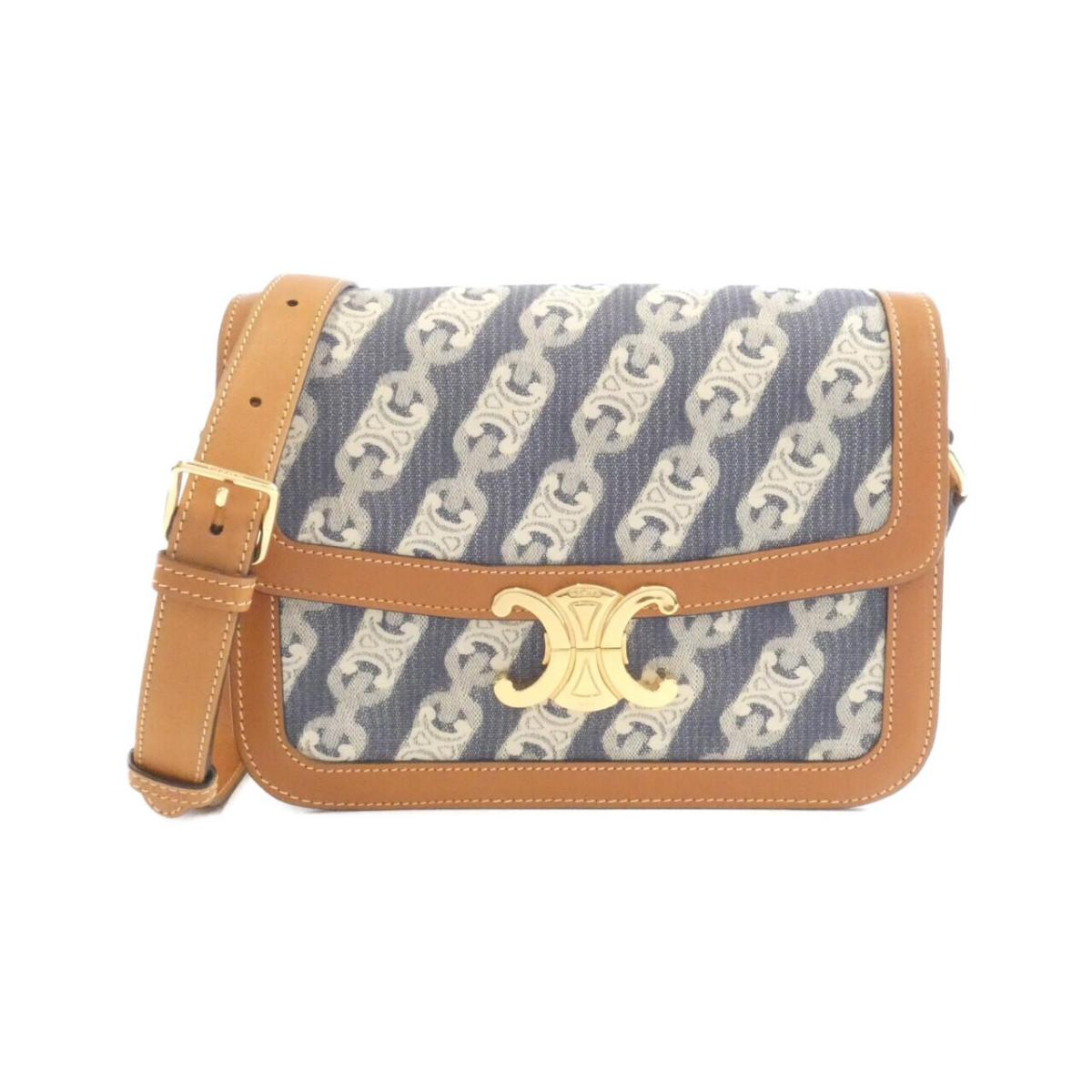 セリーヌ トリオンフ 並み並み ショルダーバッグ【中古】