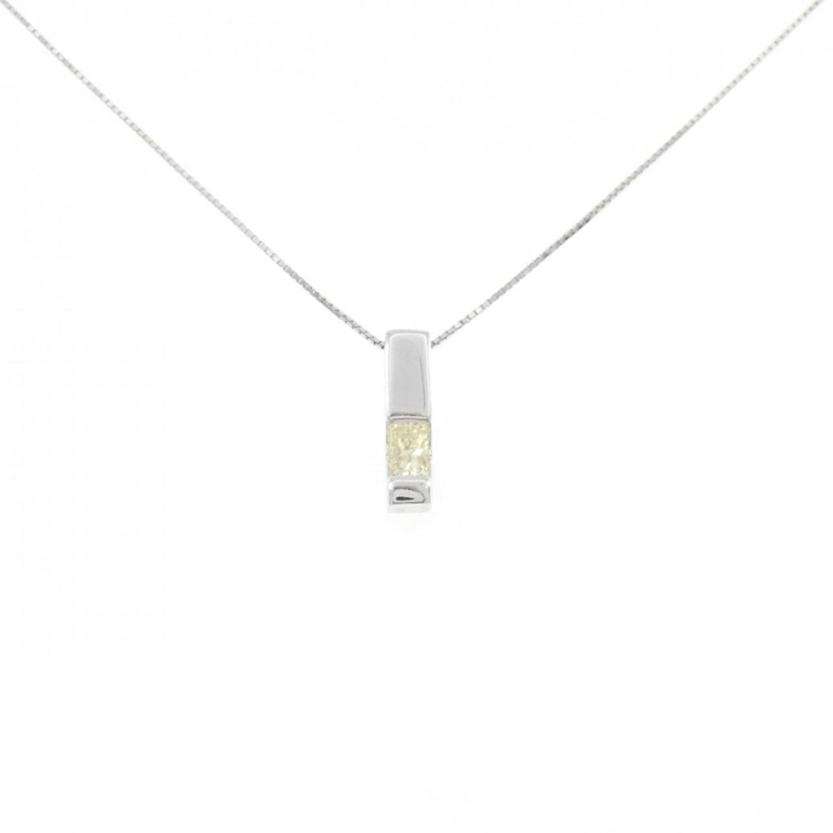 K18WG ダイヤモンド ネックレス 0.27CT【中古】｜KOMEHYO ONLINESTORE 店