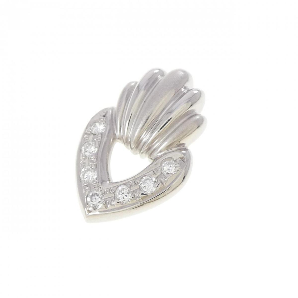 PT850 ダイヤモンド ペンダント 0.18CT【中古】|KOMEHYO ONLINESTORE 店