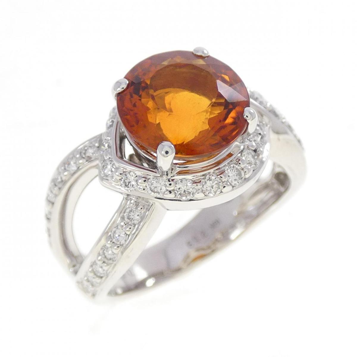 18KWG シトリン リング 2.59CT【中古】|KOMEHYO ONLINESTORE 店