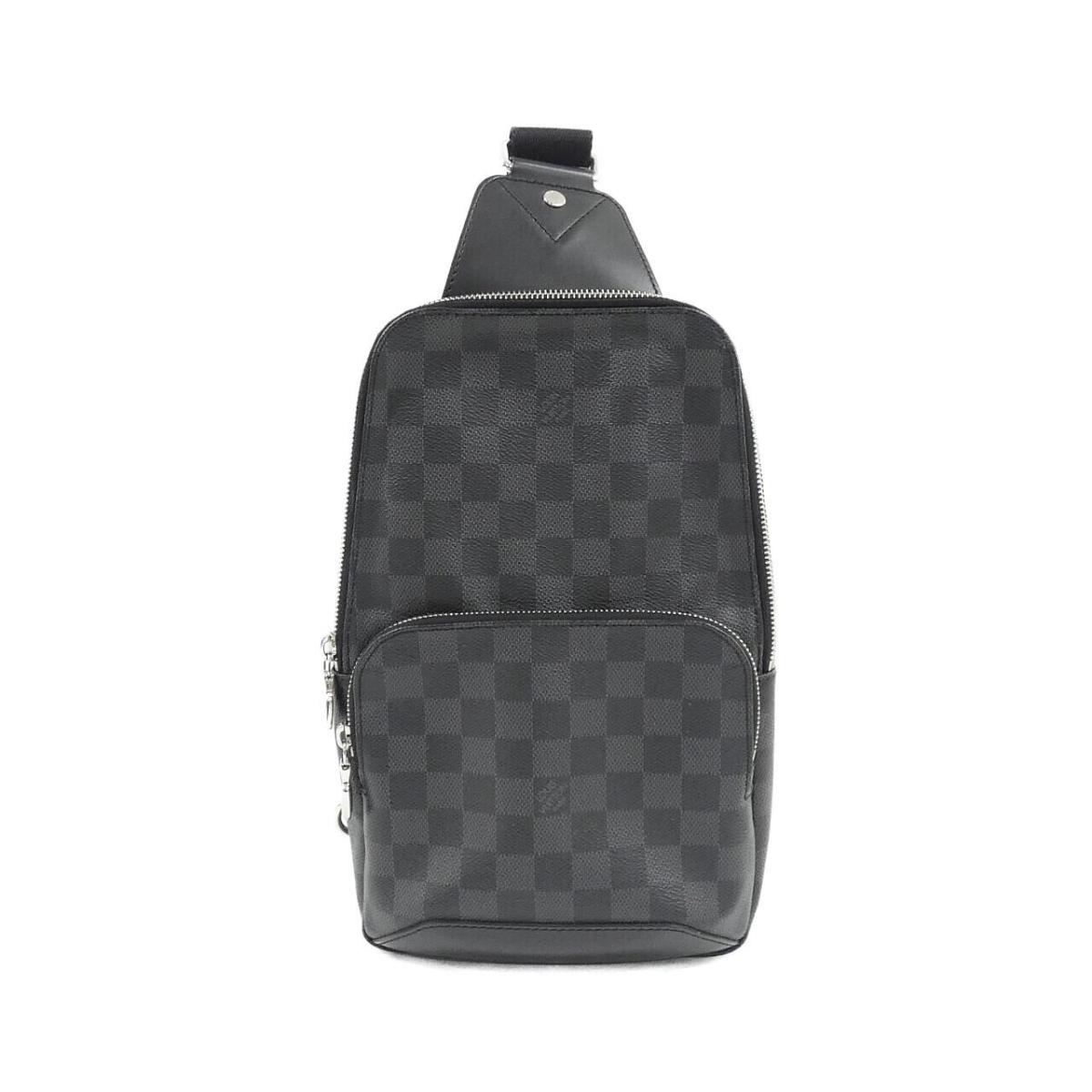 ルイヴィトン ダミエ グラフィット 大通り スリングバッグ N41719 ショルダーバッグ【中古】