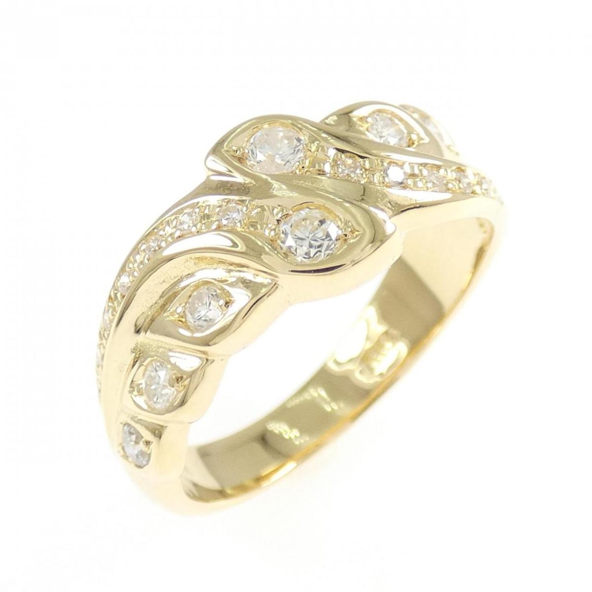 K18YG ダイヤモンド リング 0.34CT【中古】|KOMEHYO ONLINESTORE 店