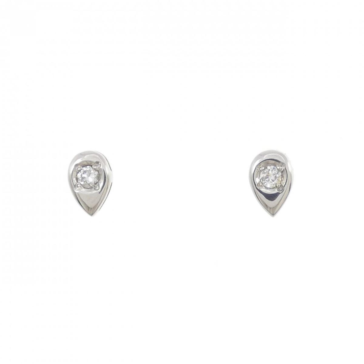 PT900 ダイヤモンド ピアス【中古】|KOMEHYO ONLINESTORE 店