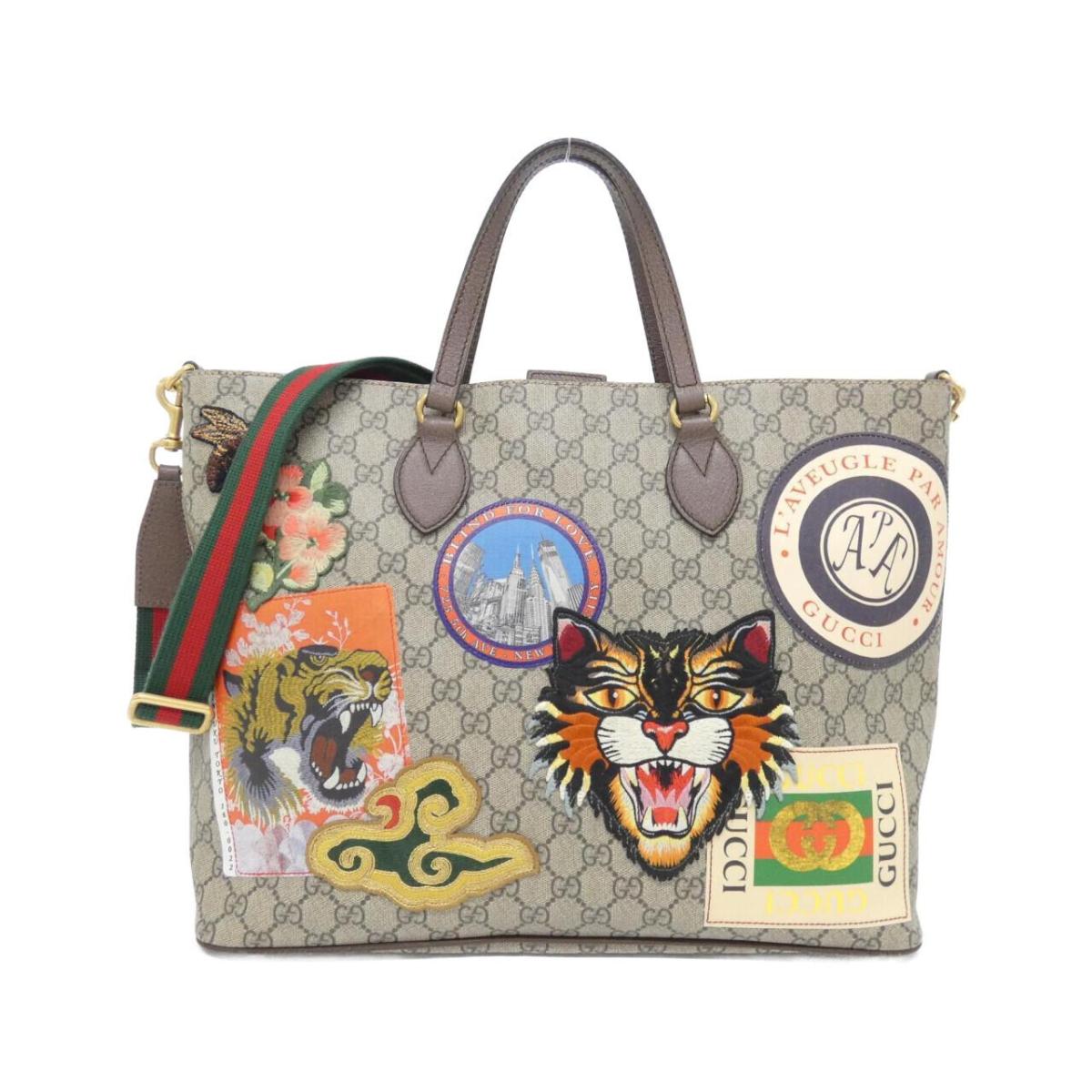グッチ GUCCI COURRIER 474085 K9RNT 御徒面子【中古】