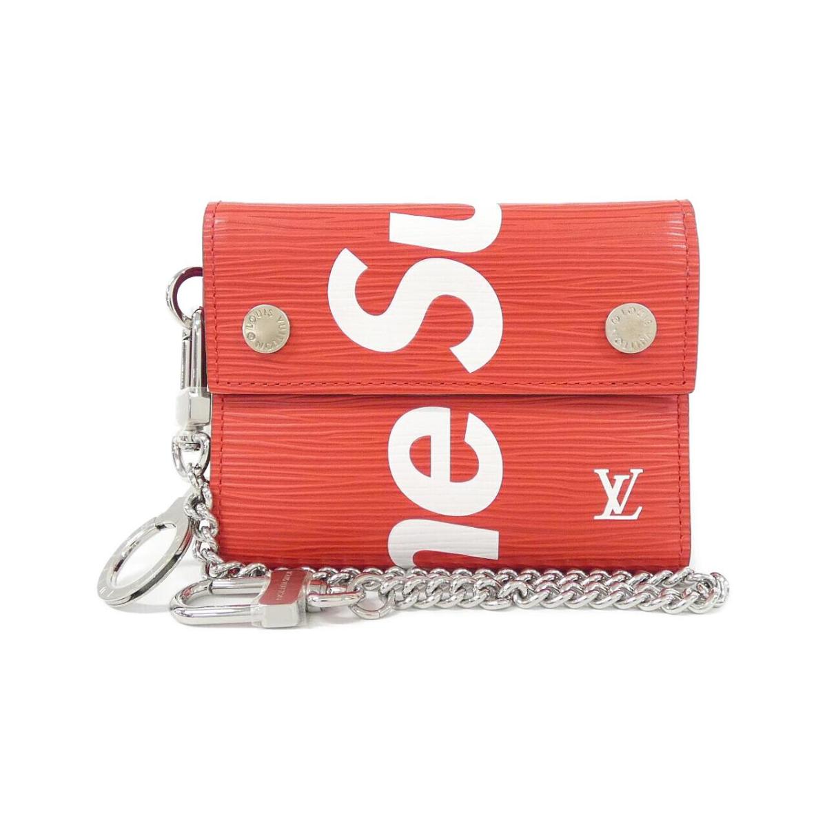 ルイヴィトン エピ(SUPREME) チェーン店 ウォレット M67755 金入れ【中古】