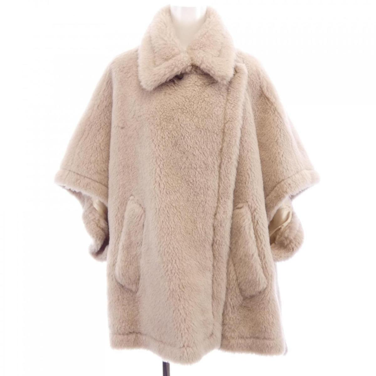 マックスマーラ Max Mara TEBE1 テディベア ケープ【中古】