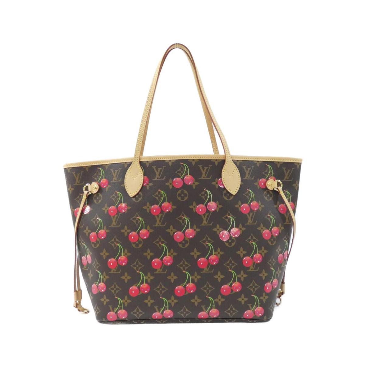 ルイヴィトン モノグラム 桜んぼう(LV x TM) ネヴァーフル MM M13263 御徒面子【中古】
