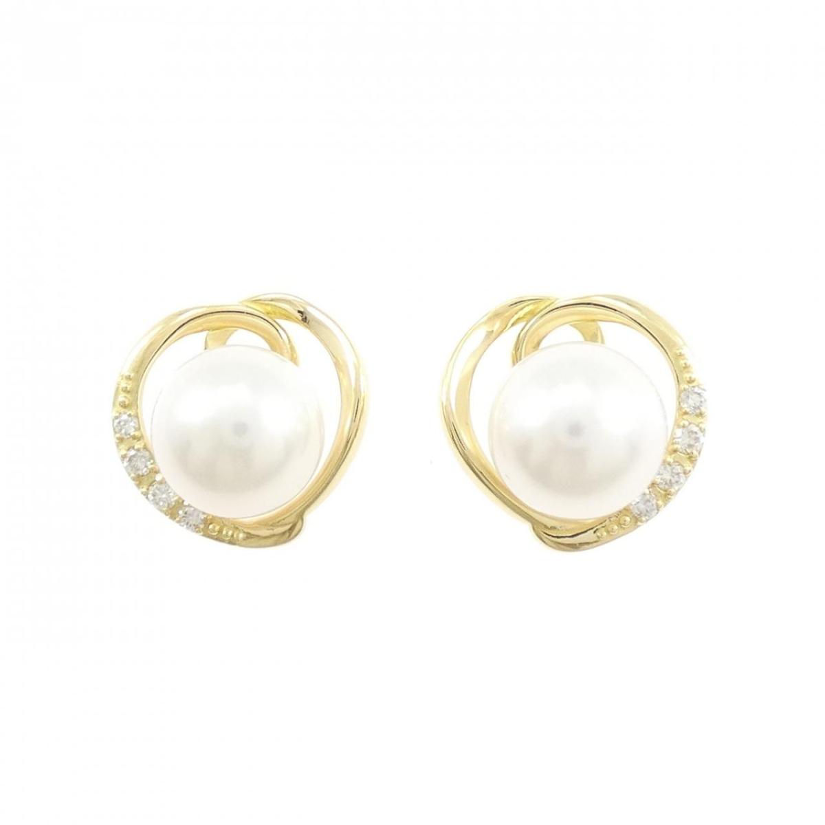 K18YG アコヤパール ピアス 8.4mm【中古】|KOMEHYO ONLINESTORE 店