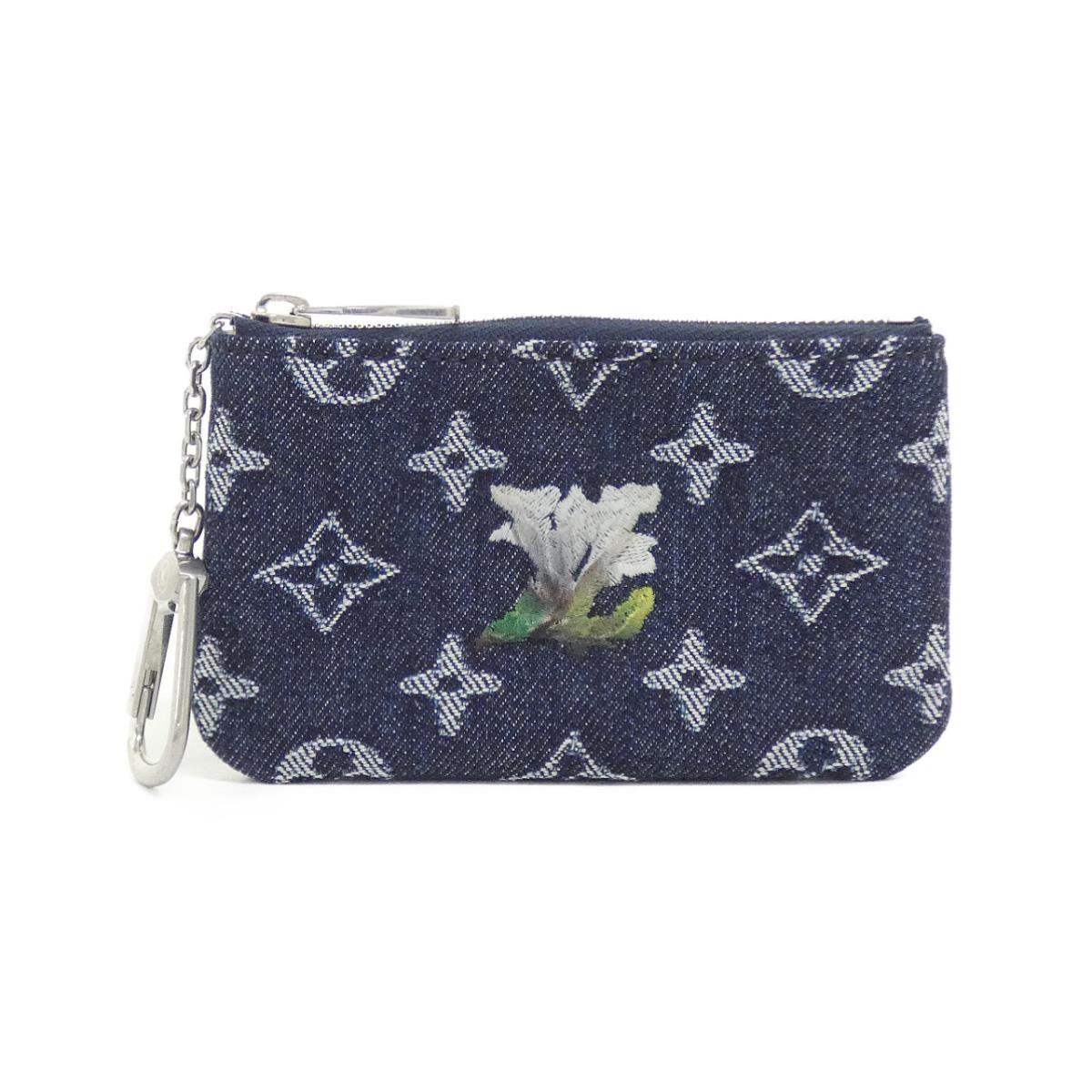 【未当て嵌める品】ルイヴィトン モノグラム 御花ジーンズ ポシェット クレ Ｍ２７５６１ 鋳貨＆足懸かり入れもの【中古】