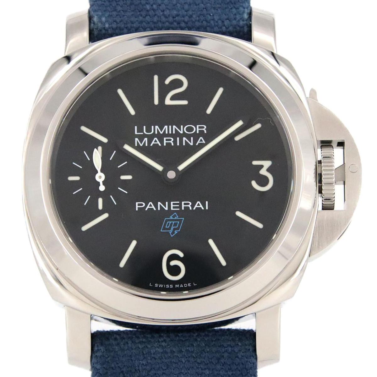 パネライ ルミノールマリーナロゴ3DAYSアッチャイオ PAM00777 SS 手巻【中古】