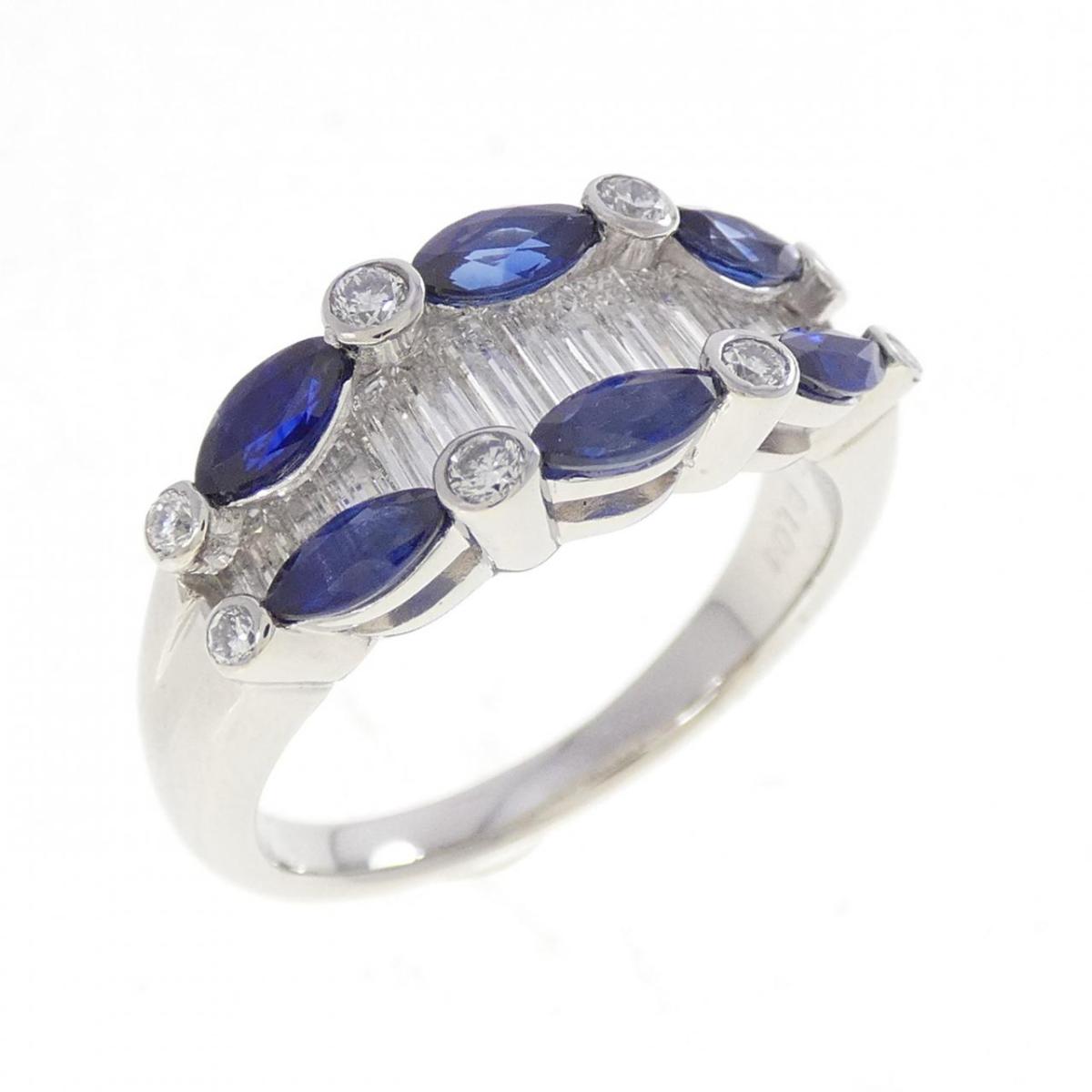 PT900 サファイヤ リング 0.87CT【中古】｜KOMEHYO ONLINESTORE 店