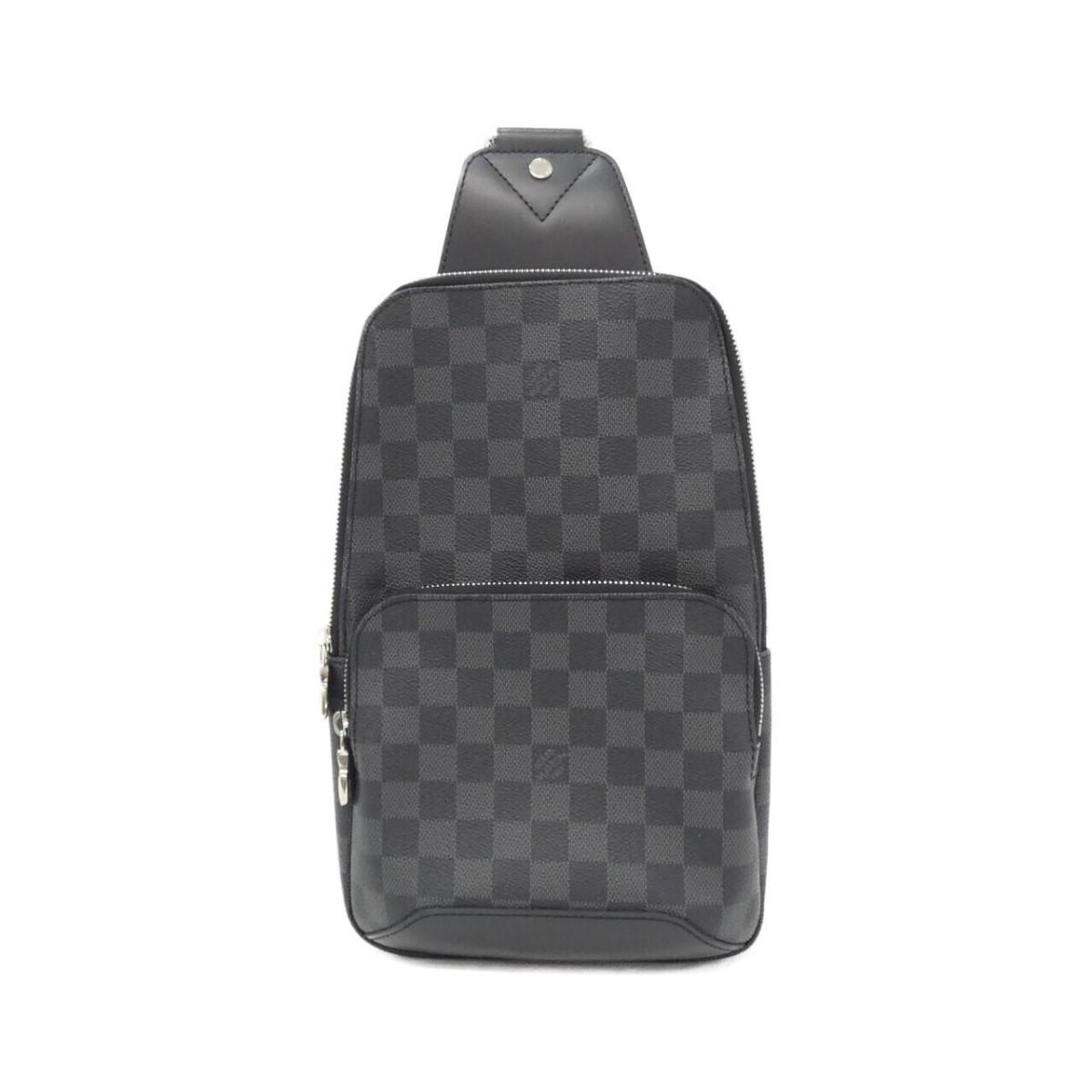 ルイヴィトン ダミエ グラフィット 大通り スリングバッグ N41719 ショルダーバッグ【中古】