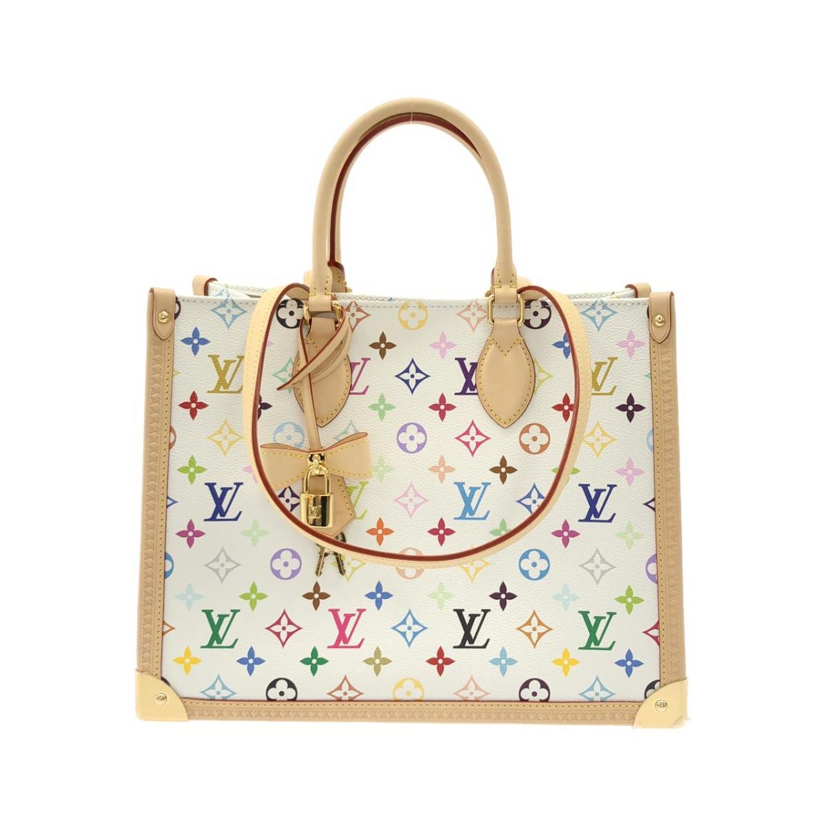 ルイヴィトン マルチ色つや(LV x TM) オンザゴー ブート MM M13079 御徒面子【中古】