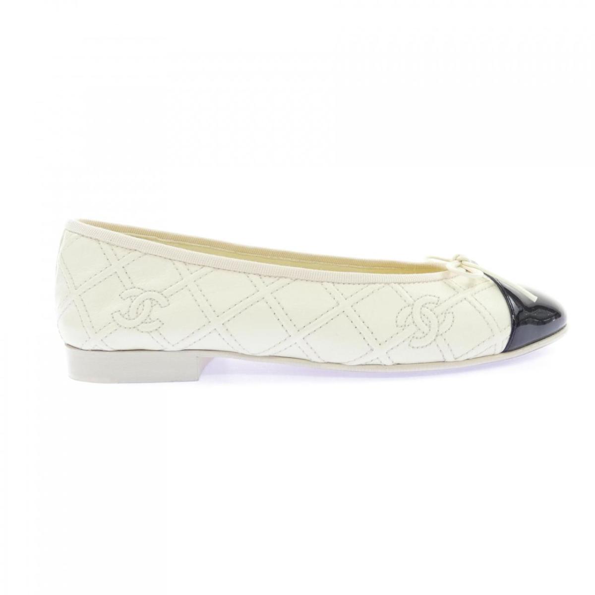 シャネル CHANEL 女性バレエダンサー G40110Y56581 滑っこいシューズ【中古】