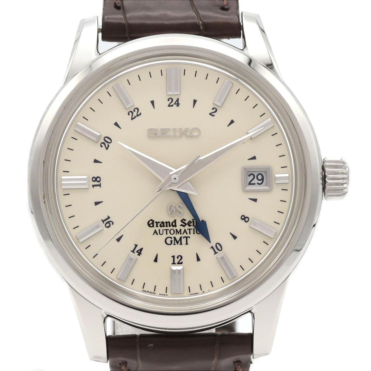 セイコー 競技場セイコー･オートマティック GMT 9S56-00B0/SBGM003 SS 自動小銃巻【中古】