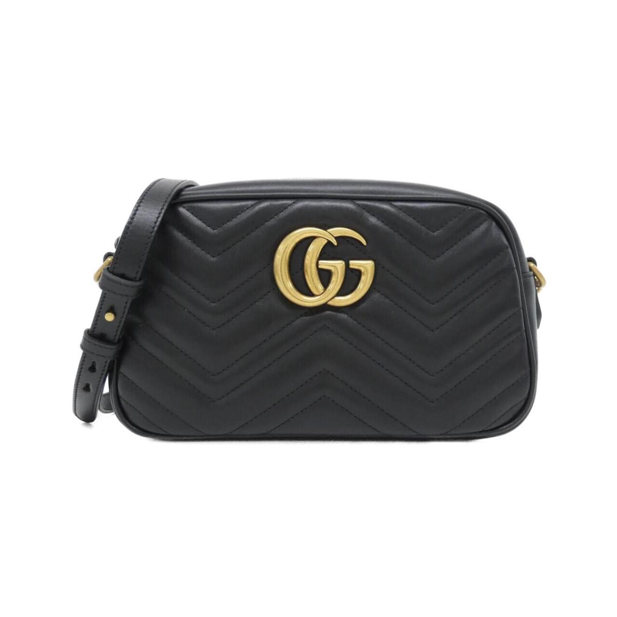 グッチ GG MARMONT 447632 DTD1T ショルダーバッグ【中古】