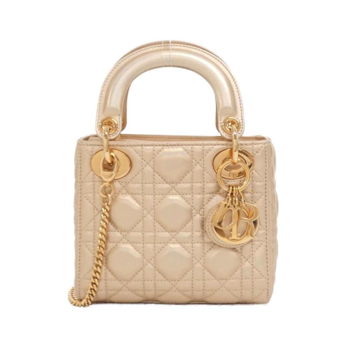 ディオール 小母さん クリスチャンディオール ミニ LADY DIOR MINI 御徒面子【中古】