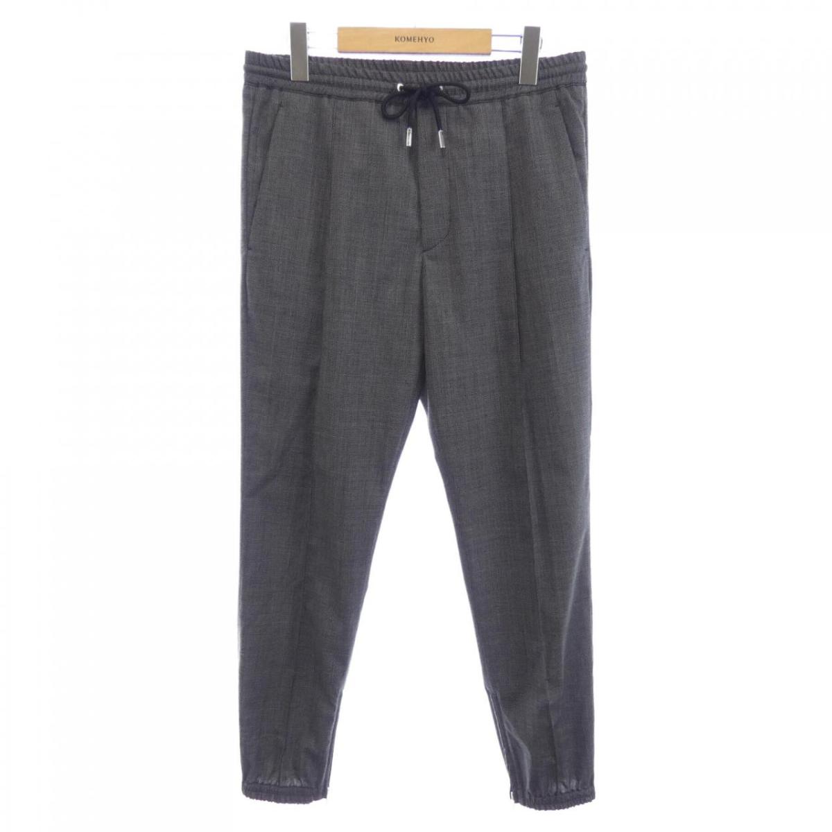 クリスチャンディオール DIOR マイクロハウンドトゥースウールキャンバス 113C122A4994 ズボン下【中古】