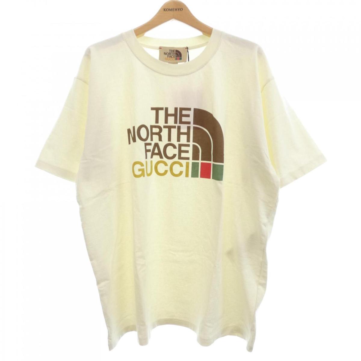 グッチザノースフェイス GUCCI×THE NORTH FACE 616036 XJDCL ティーシャツ【中古】