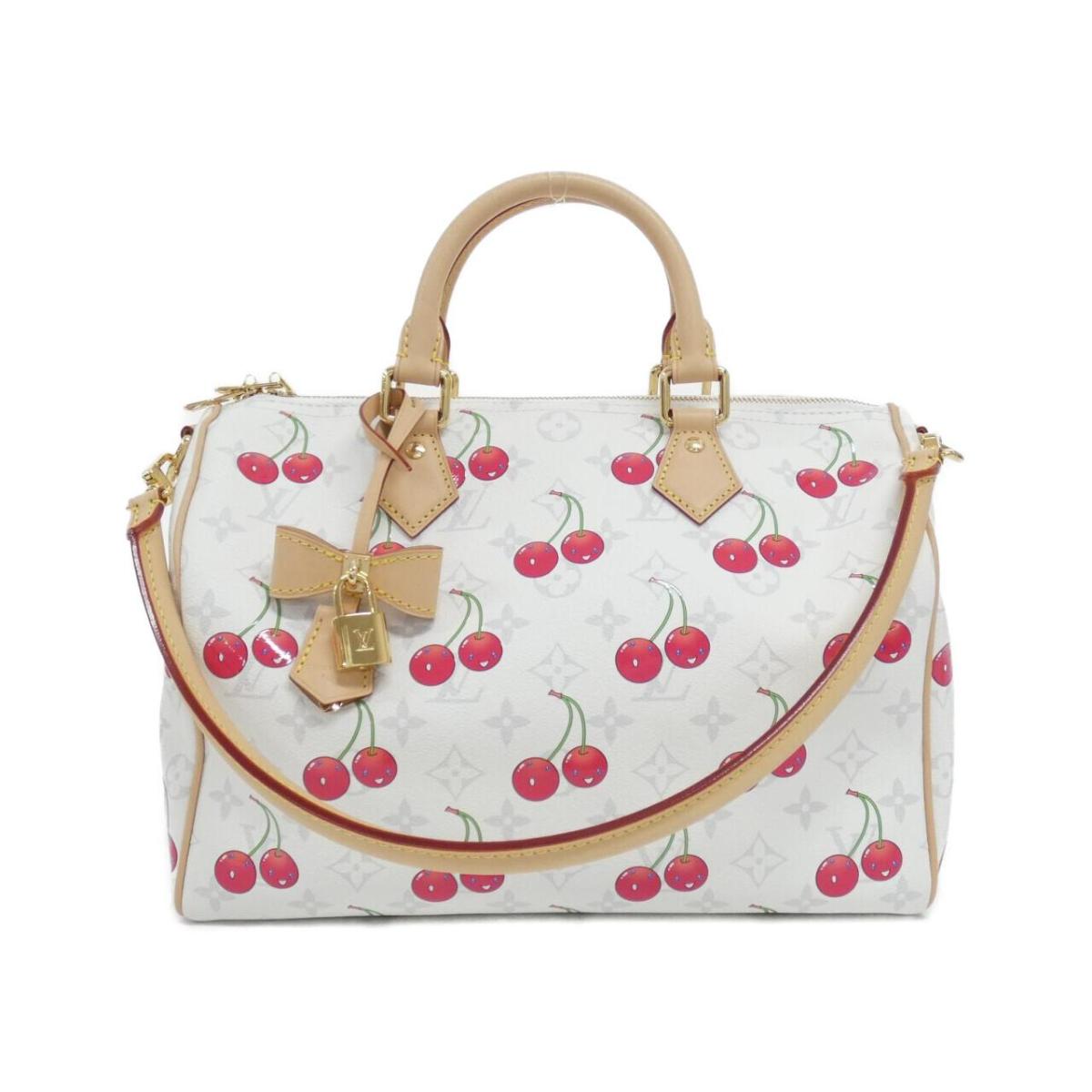 ルイヴィトン モノグラム 桜んぼう(LV×TM) スピーディ バンドリエール 30珊 M14238 ボストンバッグ【中古】