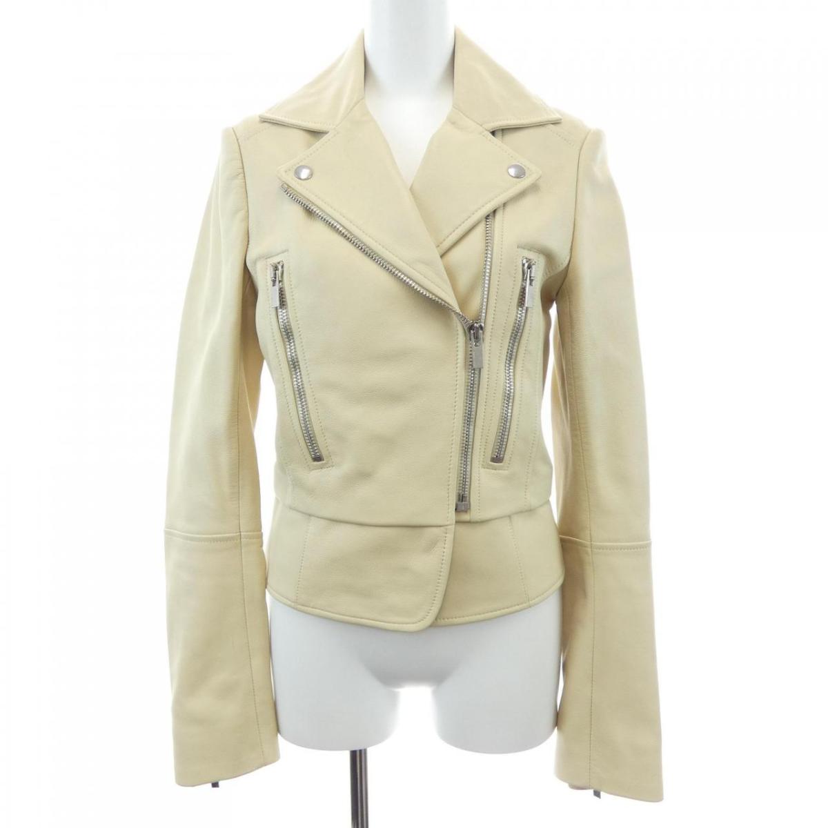 バレンシアガ BALENCIAGA レザーライダースジャケット【中古】