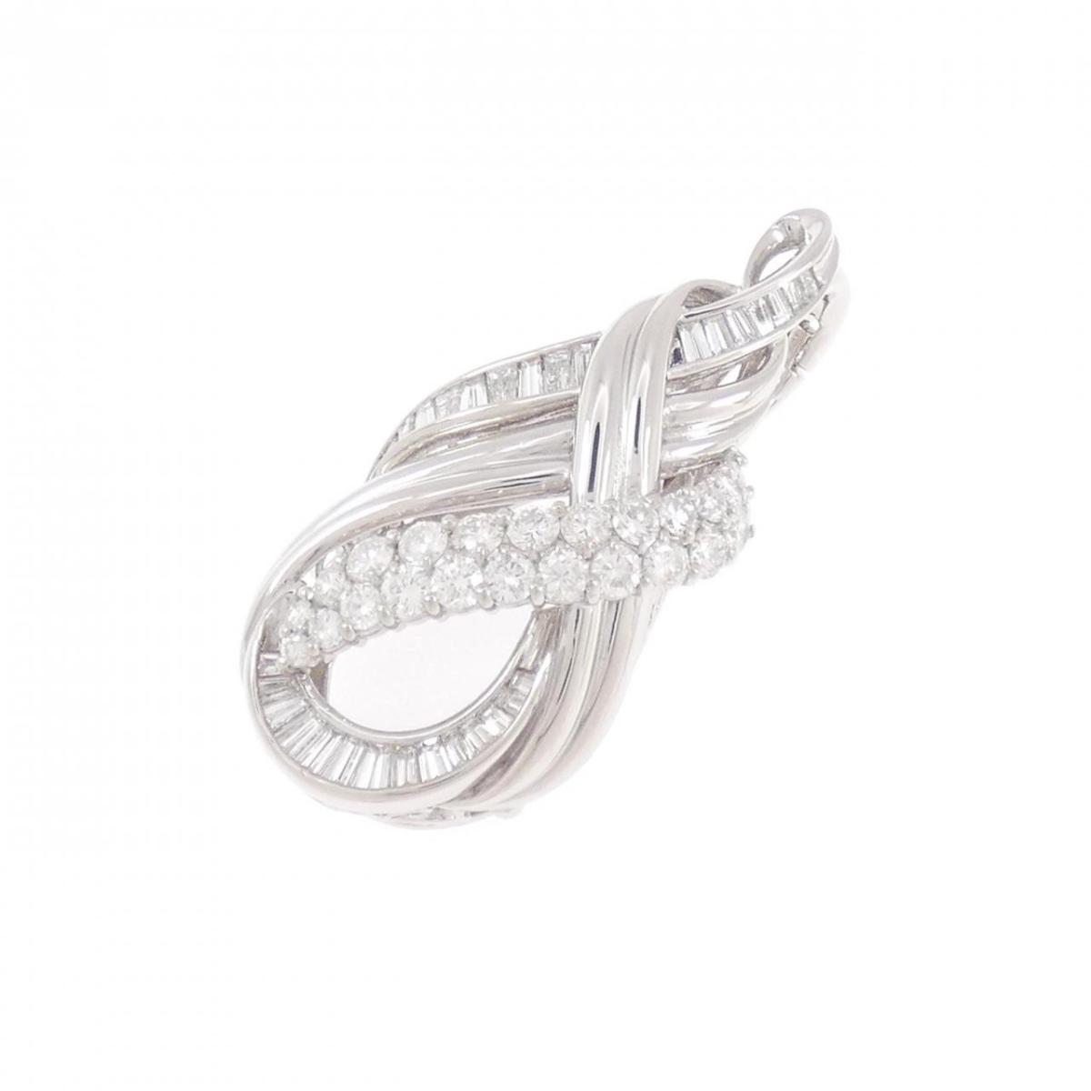 PT900 ダイヤモンド ペンダント 2.08CT【中古】｜KOMEHYO ONLINESTORE 店