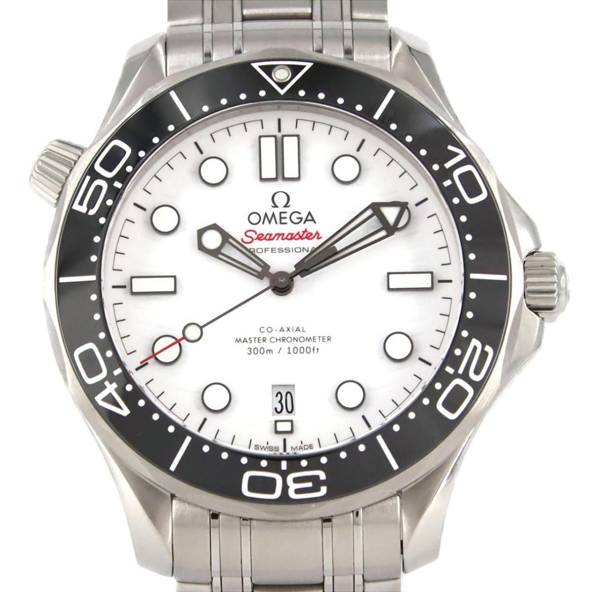 ゼロ シーマスターダイバー300M 210.30.42.20.04.001 SS 自動小銃巻【中古】