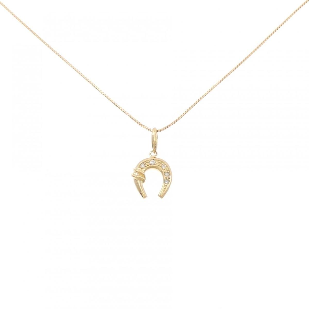 K18YG ダイヤモンド ネックレス 0.04CT【中古】|KOMEHYO ONLINESTORE 店