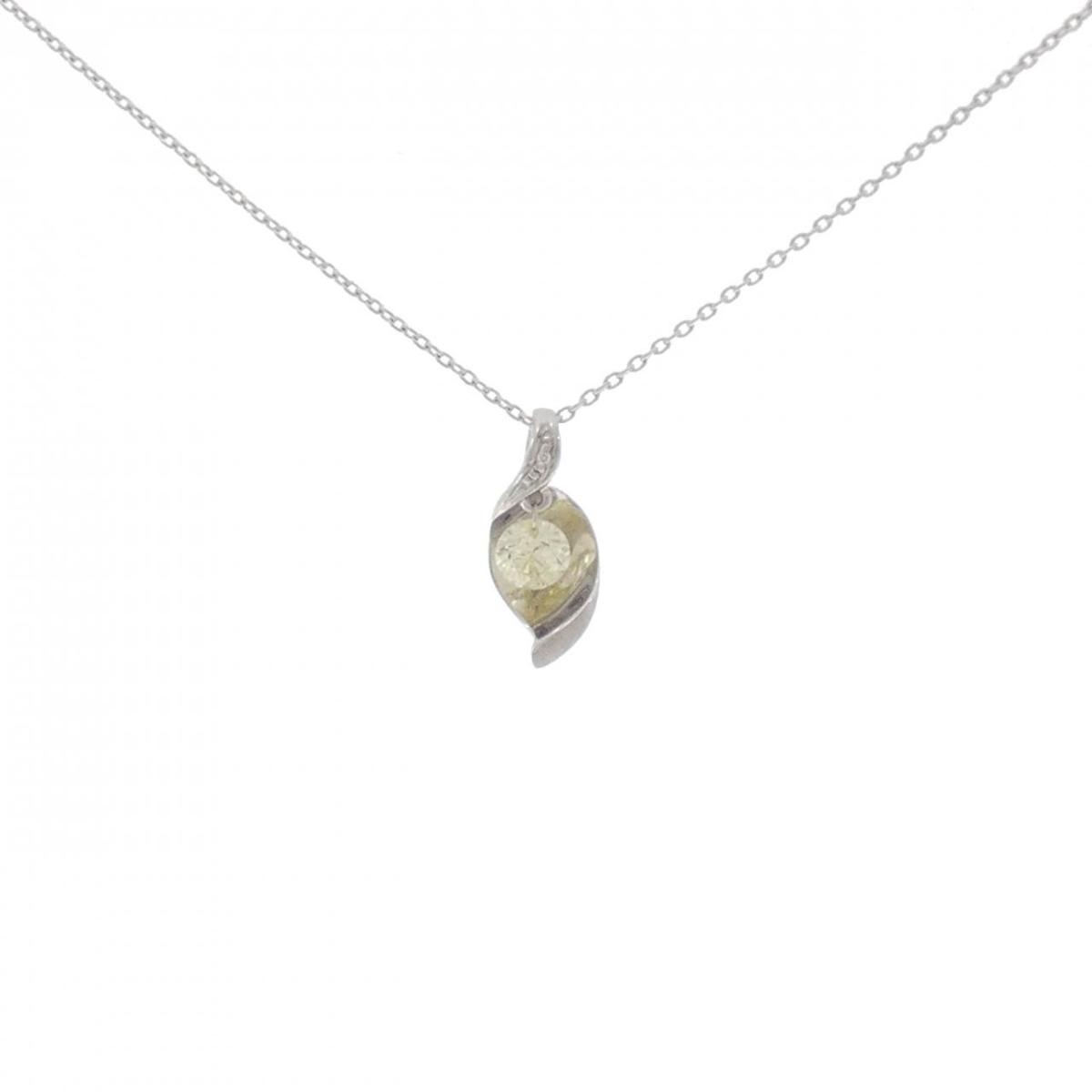 K18WG ダイヤモンド ネックレス 0.31CT【中古】｜KOMEHYO ONLINESTORE 店