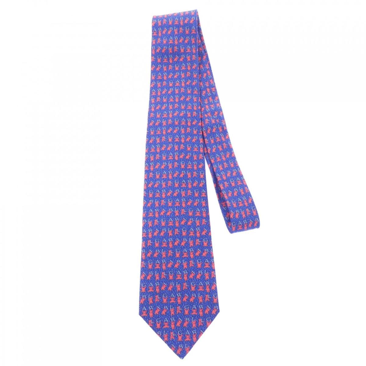 ブル小峡谷 BVLGARI NECKTIE【中古】