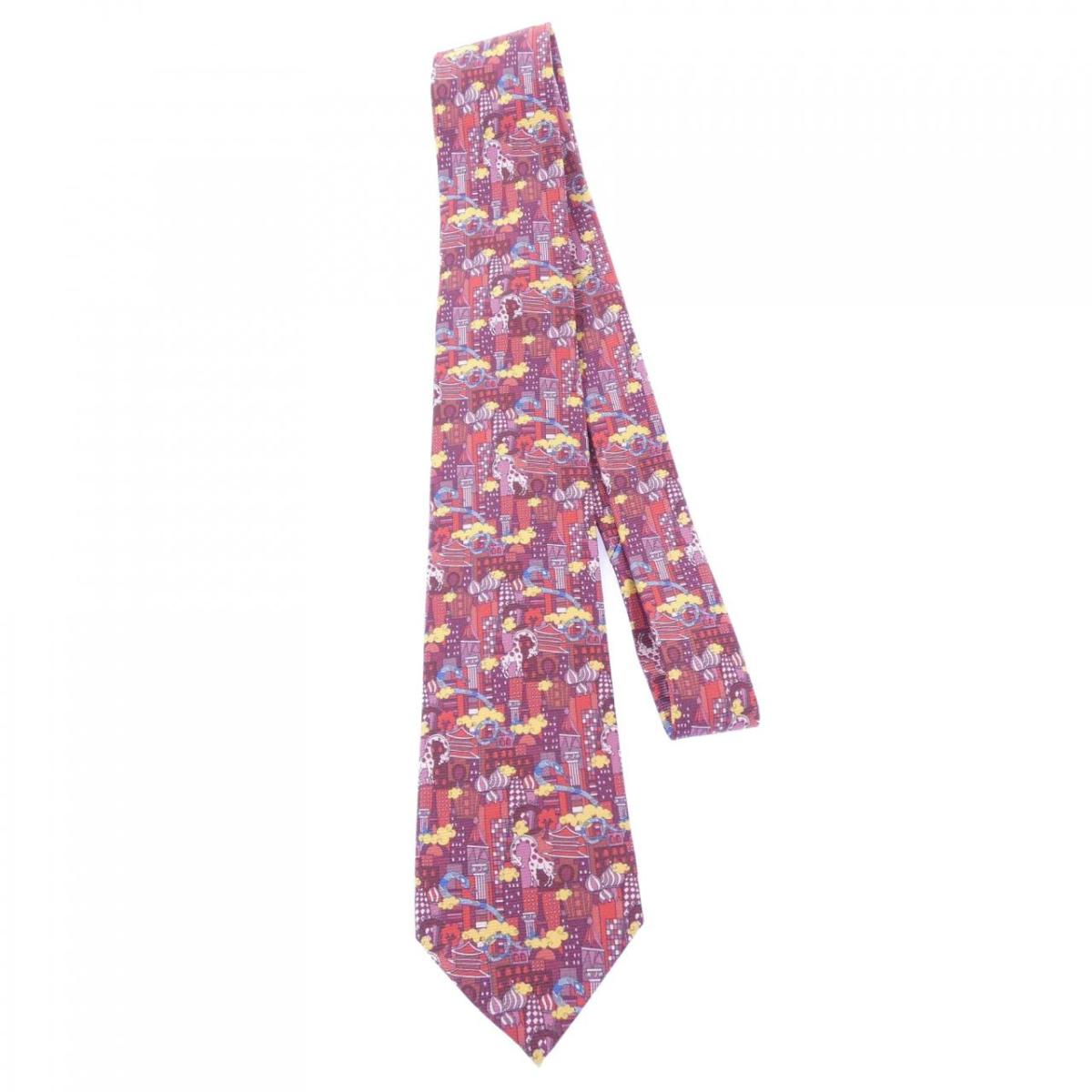 ブル小峡谷 BVLGARI NECKTIE【中古】