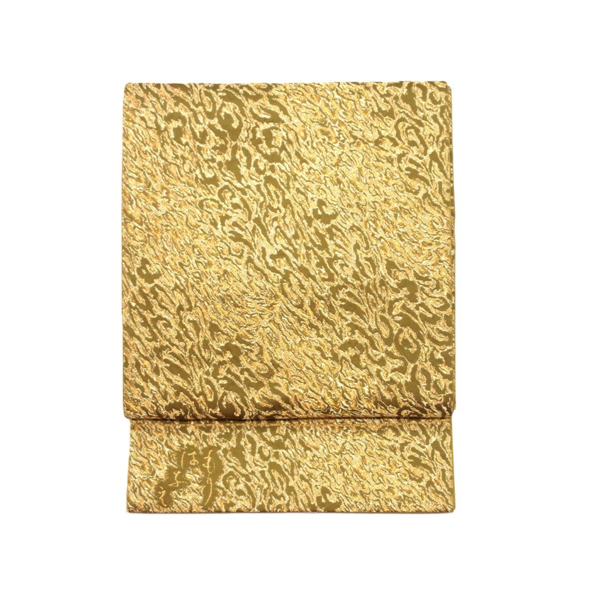 袋帯 もりはなえ 全通柄【中古】