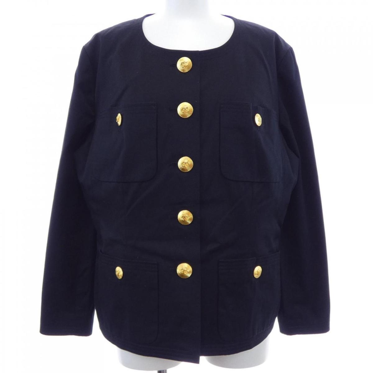 【ヴィンテージ】シャネル CHANEL 20095A81 否色つや上衣【中古】