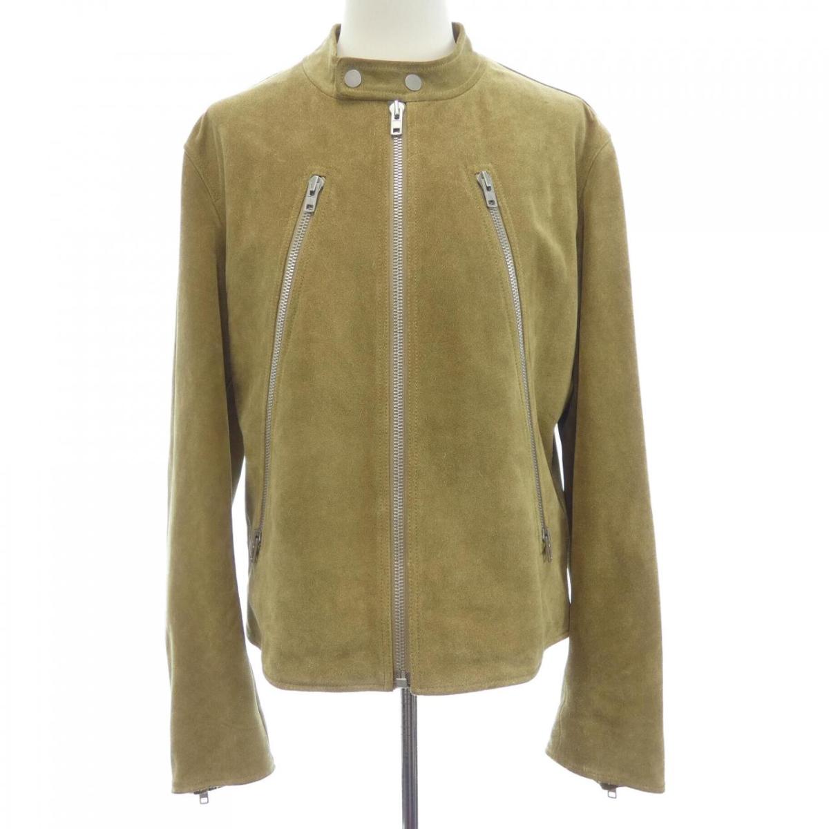 メゾンマルジェラ Maison Margiela ハの字 S50AM0380 レザーライダースジャケット【中古】