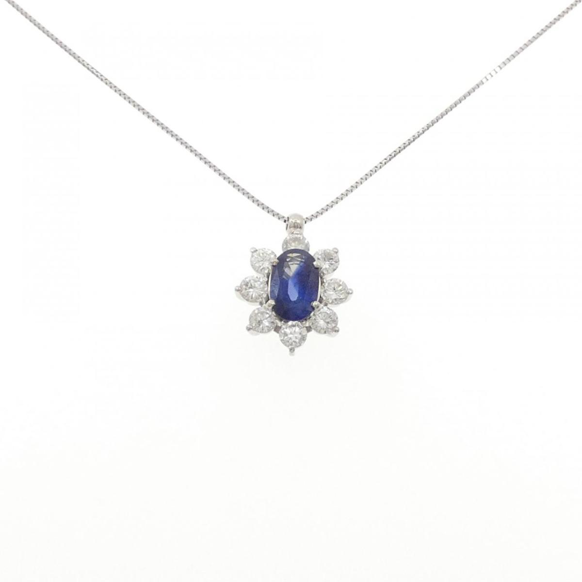 PT900/PT850 サファイヤ ネックレス 1.48CT【中古】|KOMEHYO ONLINESTORE 店
